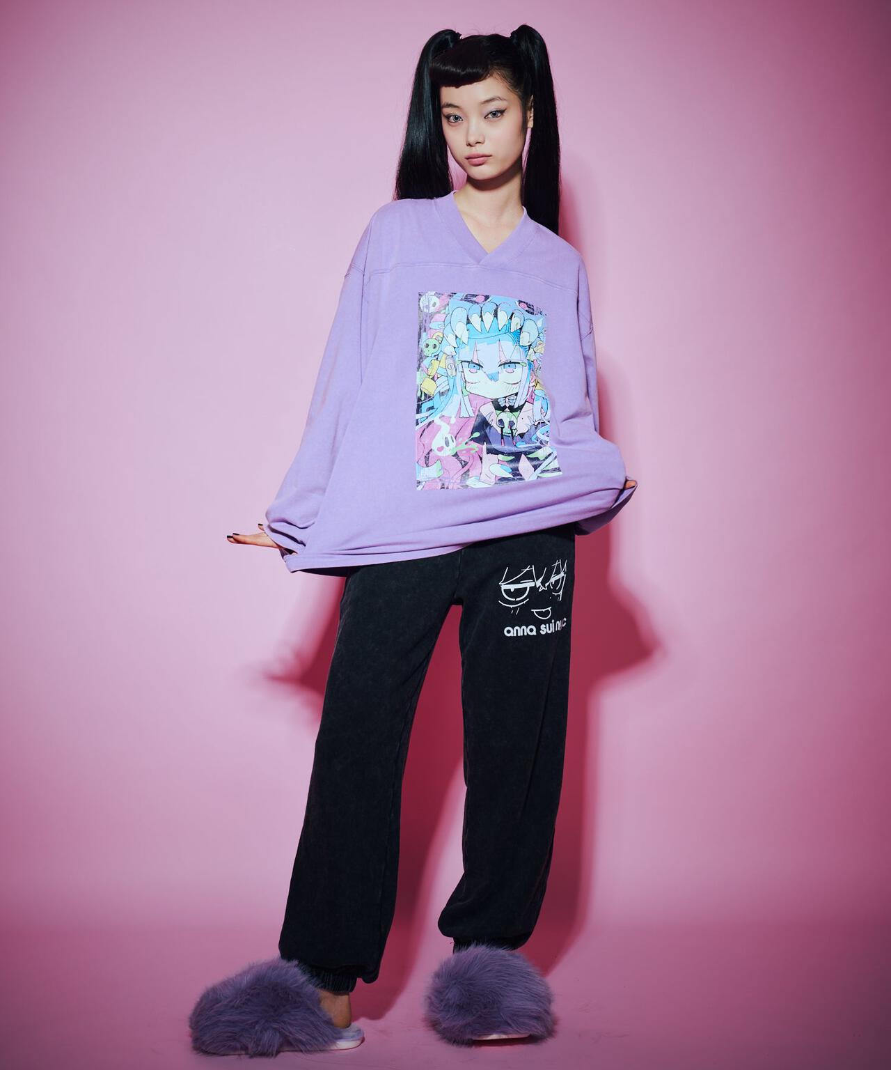 ANNA SUI NYC/アナ スイ エヌワイシー/『×寺田てら』TERAビッグロングスリーブ