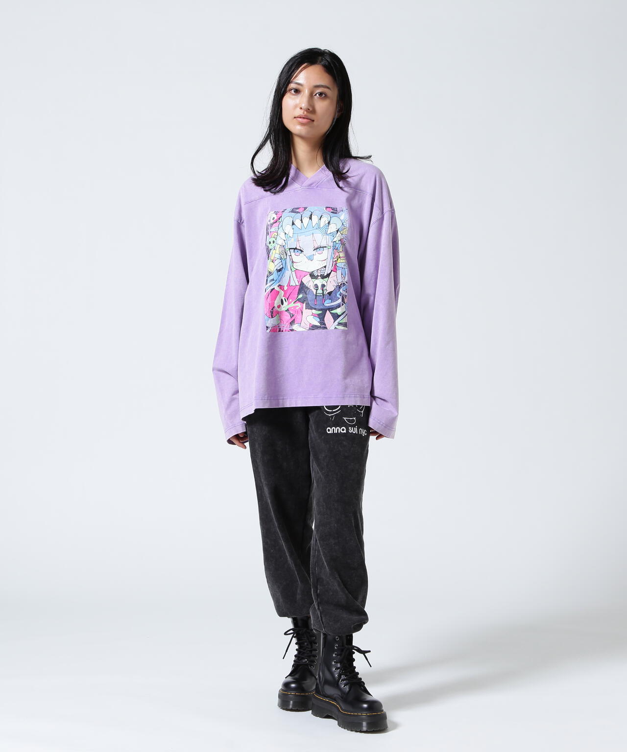 ANNA SUI NYC/アナ スイ エヌワイシー/『×寺田てら』TERAビッグロングスリーブ