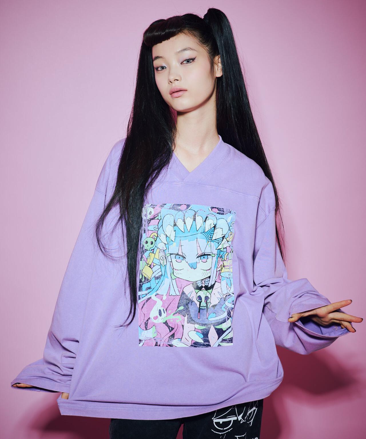 ANNA SUI NYC/アナ スイ エヌワイシー/『×寺田てら』TERAビッグロングスリーブ