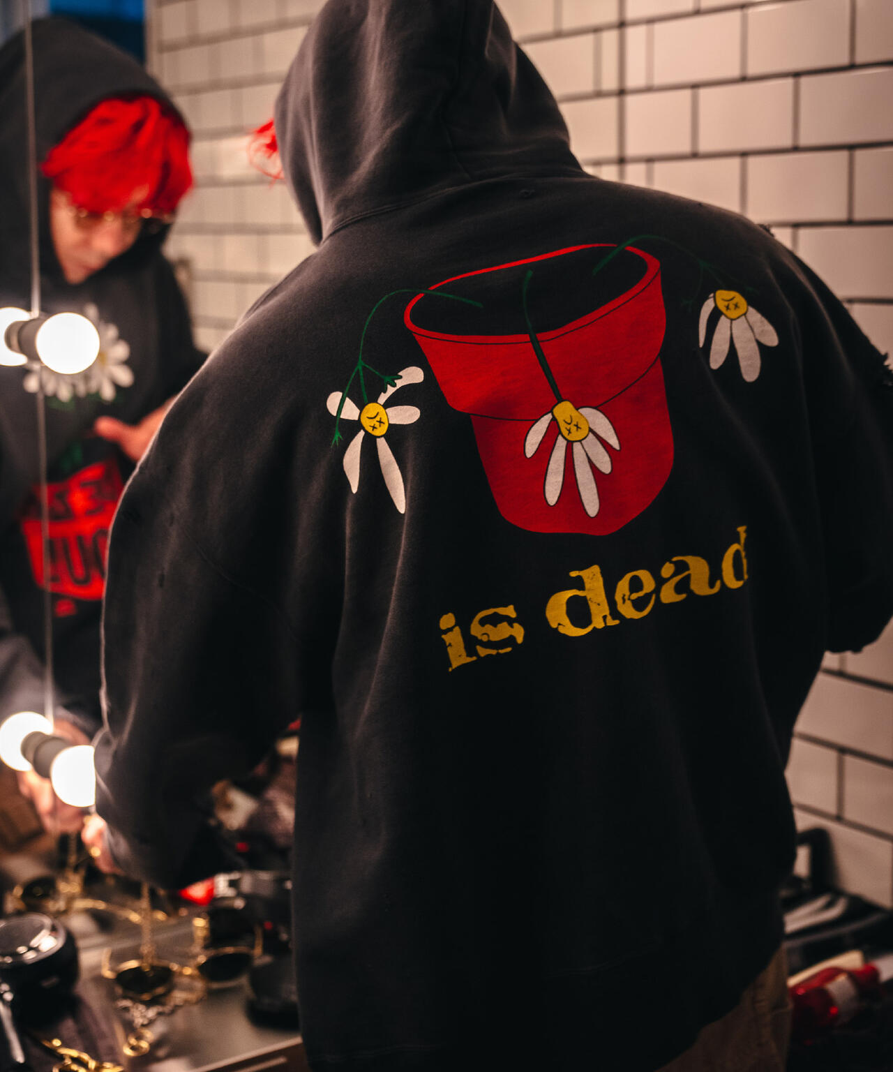 SAINT MICHAEL/セント マイケル/DLS_HOODIE/DE LA SOUL/BLACK | ROYAL