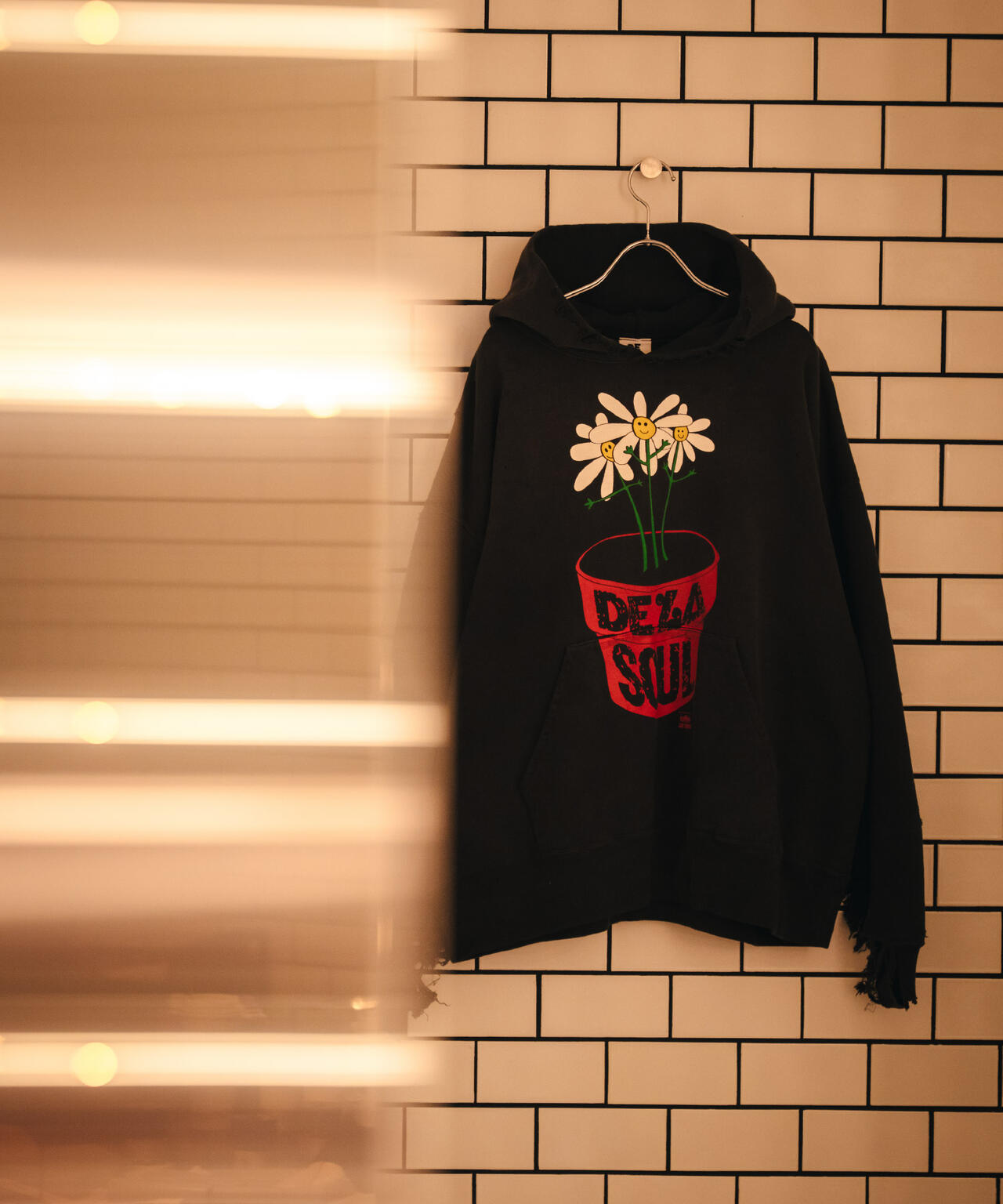 SAINT MICHAEL/セント マイケル/DLS_HOODIE/DE LA SOUL/BLACK | ROYAL