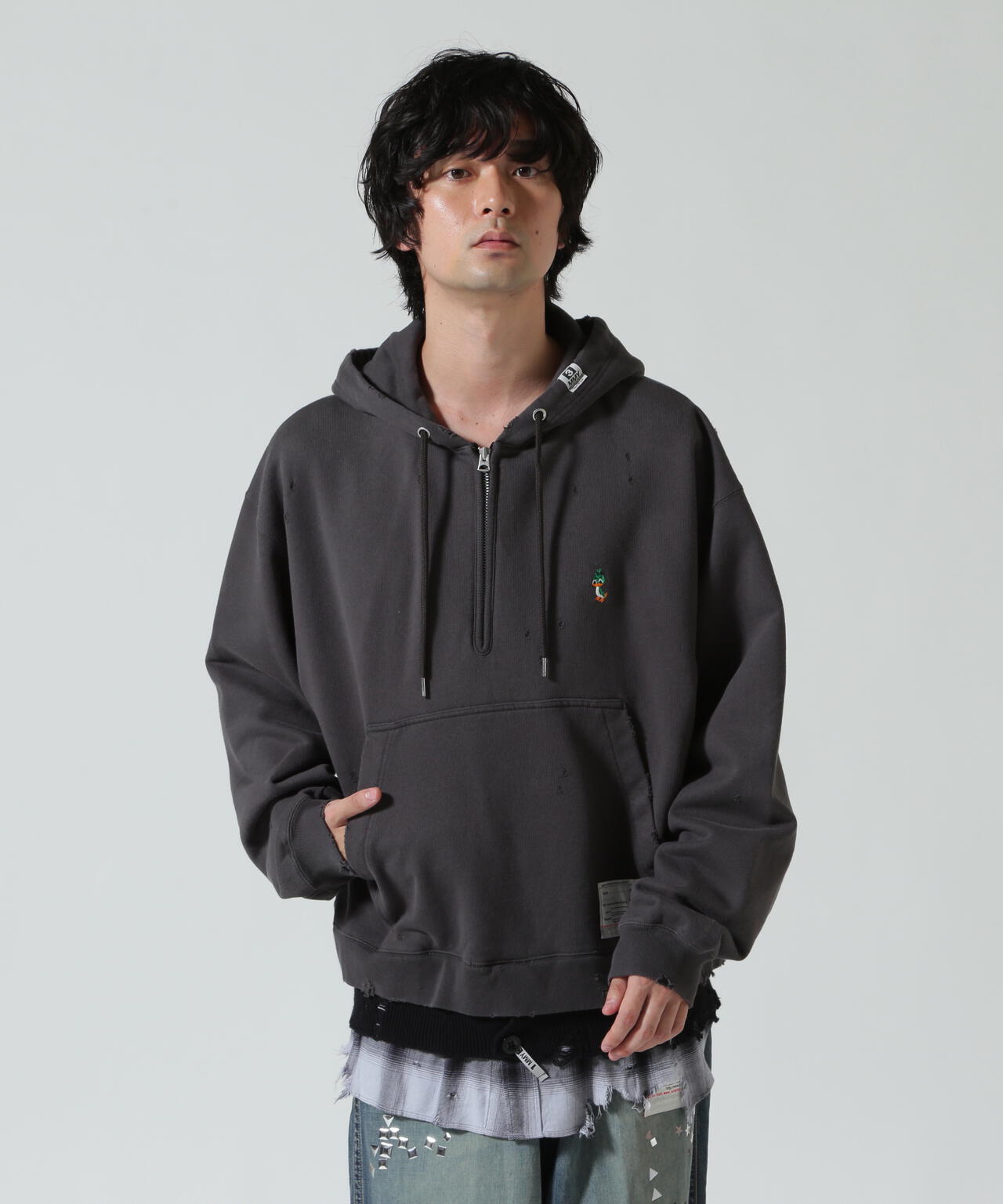 ラ*ス様 新品正規品RUSSELUNOCRAZY REMAKE HOODY パー メゾンキツネ】チラックス パッチ レギュラー フーディ – GQ SHOP