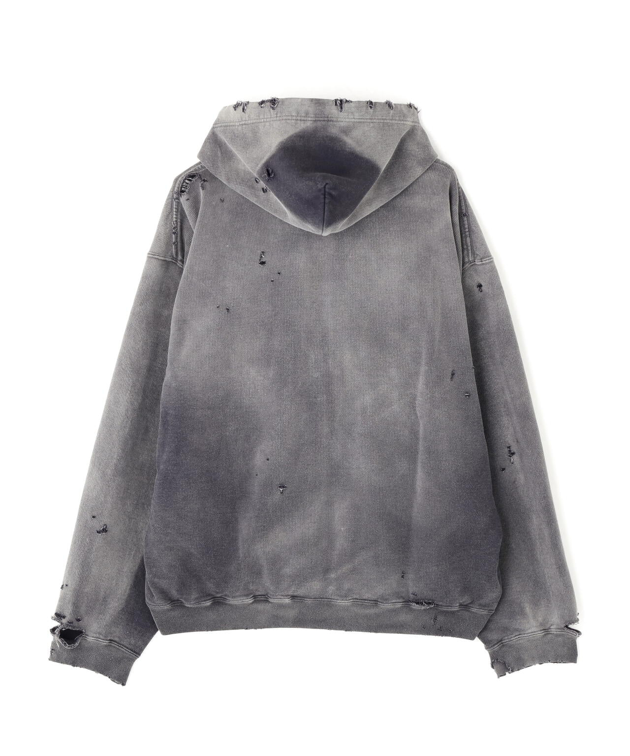 ミハラヤスヒロ　SUNFADED RESIZE HOODIE MIHARA YASUHIRO(ミハラ ヤスヒロ) SUN FADED HOODIE / BLACK | Detail