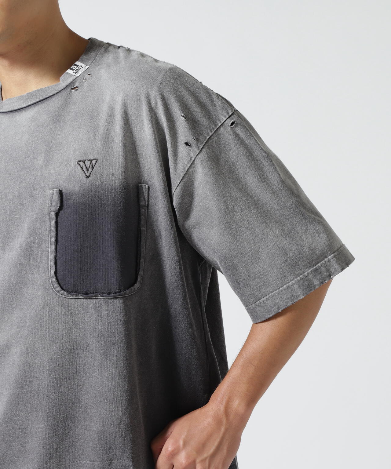 Maison MIHARAYASUHIRO/メゾン ミハラヤスヒロ/SUN FADED TEE