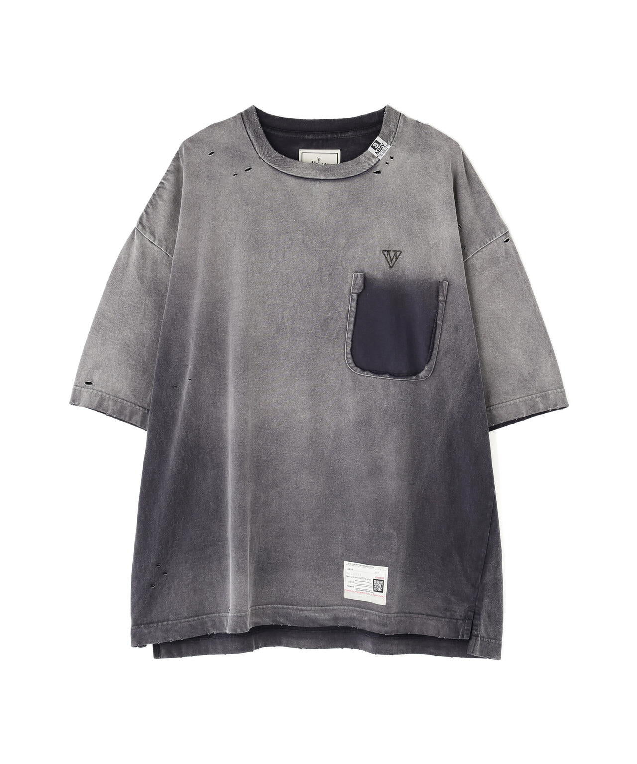 Maison MIHARAYASUHIRO/メゾン ミハラヤスヒロ/SUN FADED TEE | ROYAL