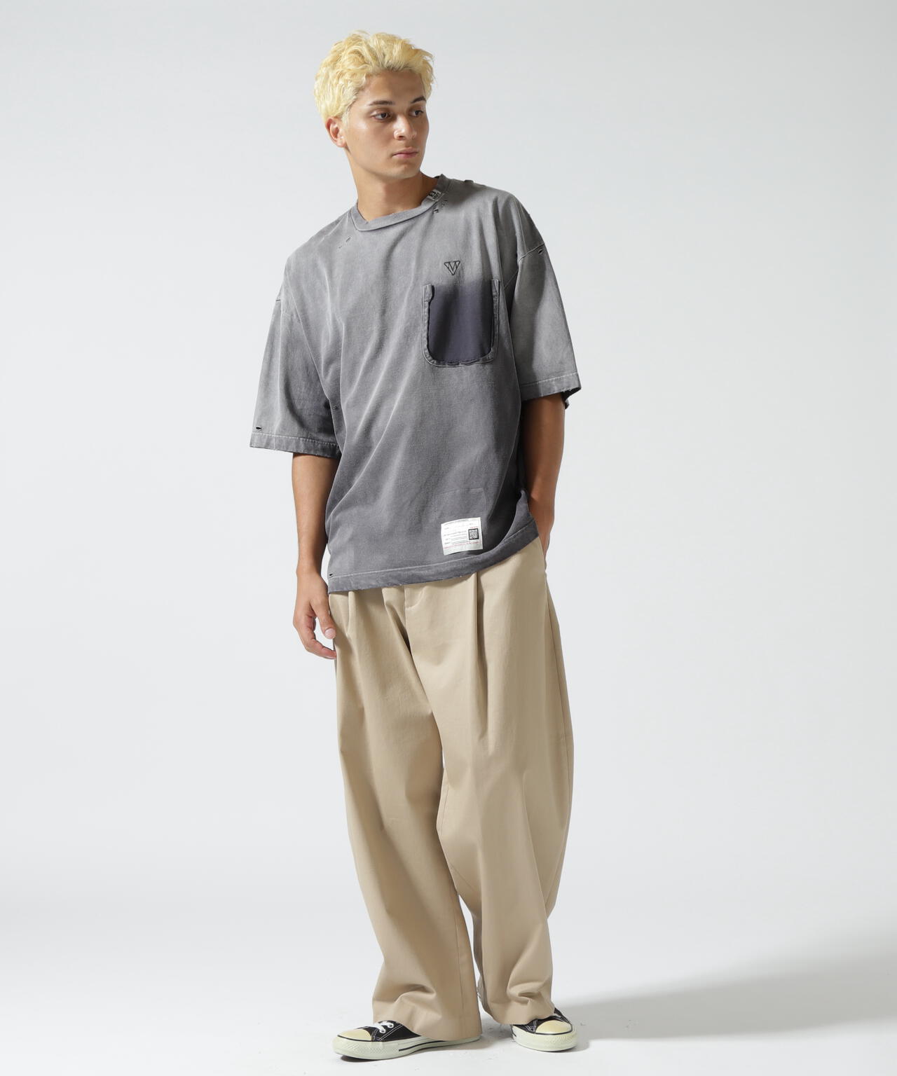 Maison MIHARAYASUHIRO/メゾン ミハラヤスヒロ/SUN FADED TEE