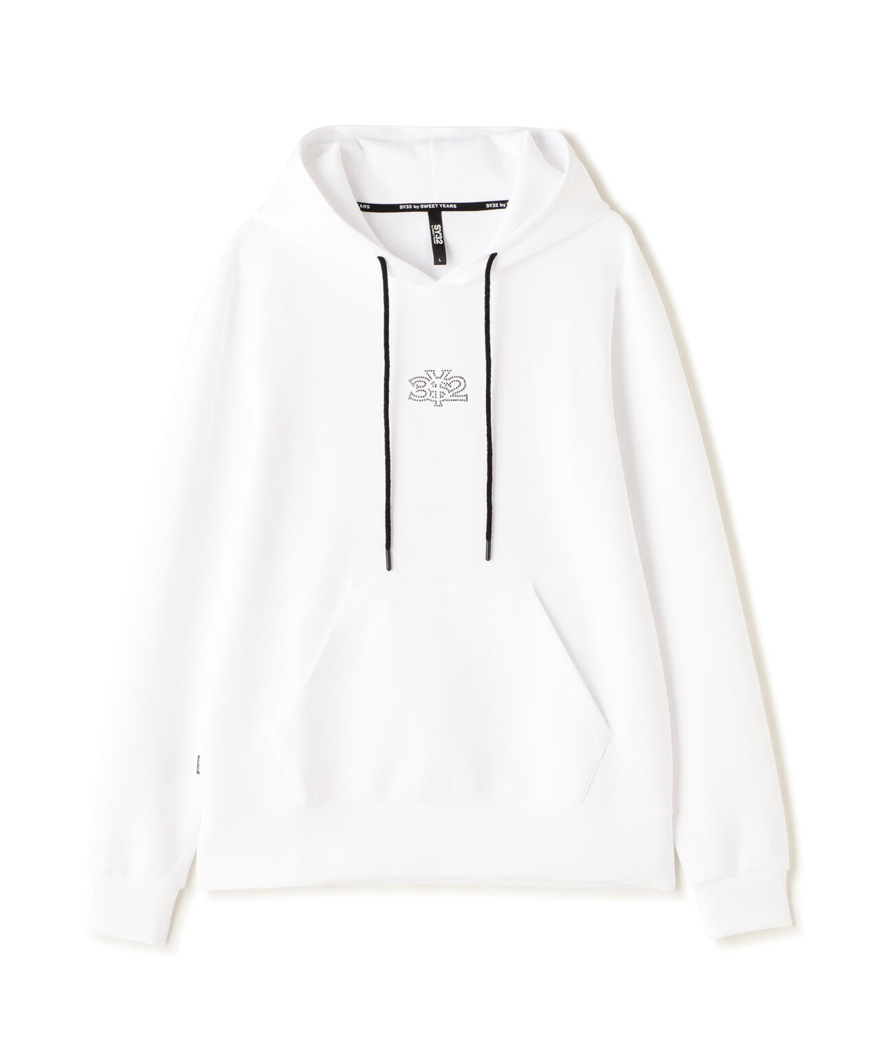 SY32 by SWEET YEARS /DOUBLEKNIT RHINESTONE LOGO