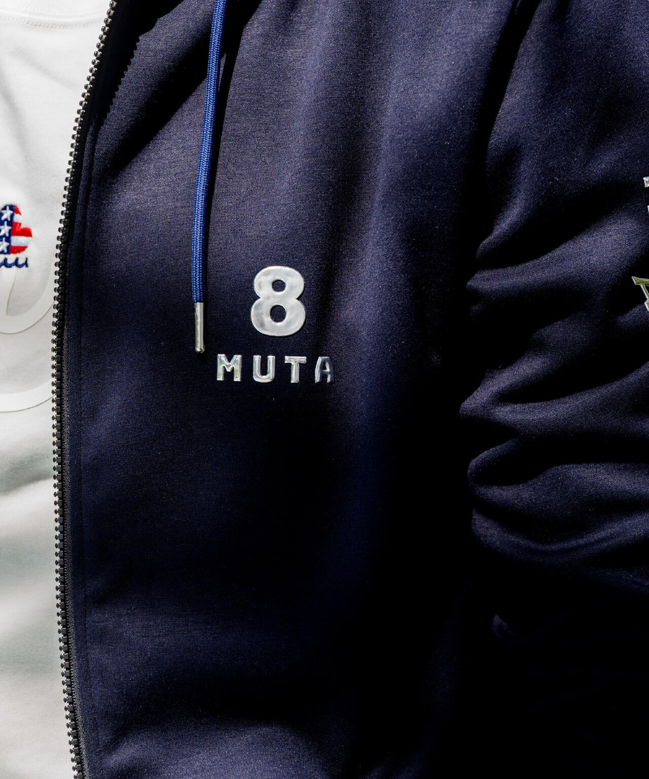 サイズ8 muta ムータ　リモンタ生地 スウィングトップ　ネイビー muta MARINE/ムータ マリン/別注 Metal Parka | ROYAL FLASH（ロイヤル