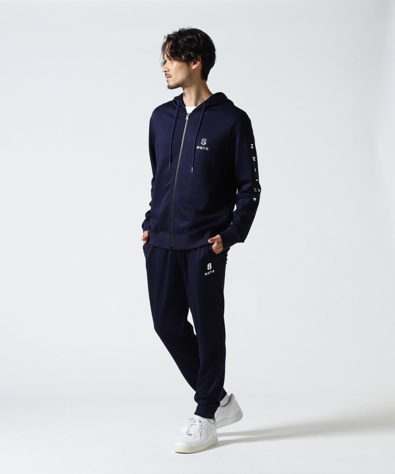 サイズ8 muta ムータ　リモンタ生地 スウィングトップ　ネイビー muta MARINE/ムータ マリン/別注 Metal Parka | ROYAL FLASH（ロイヤル