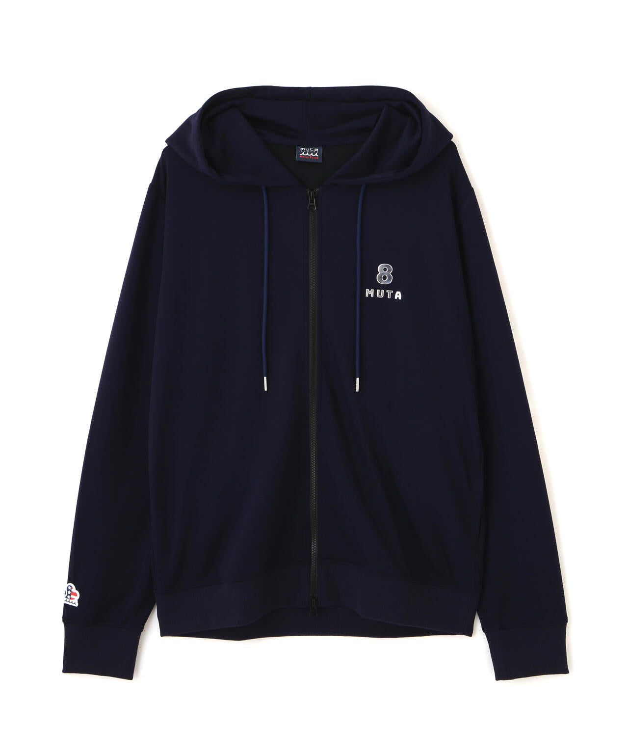 muta MARINE フーデットジャケット ネイビー muta MARINE/ムータ マリン/別注 Metal Parka | ROYAL FLASH（ロイヤル