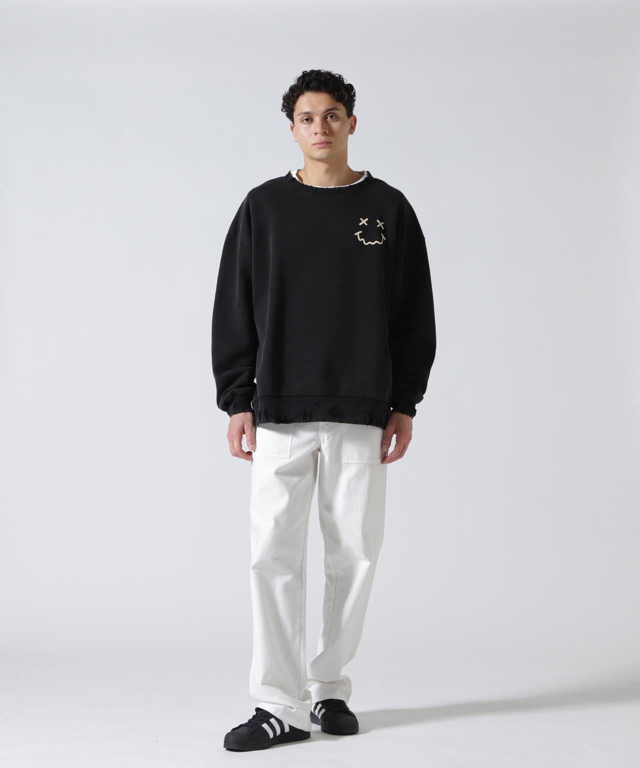 FR(13)NDS/フレンズ/Min Cherryflag SWEAT CREW | ROYAL FLASH