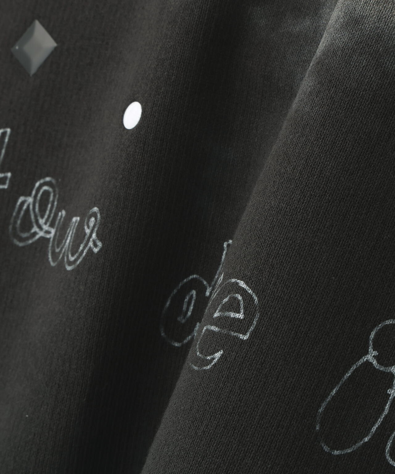 Maison MIHARAYASUHIRO/メゾン ミハラヤスヒロ/EMBELLISHED DISTRESSED SWEATSHIRT