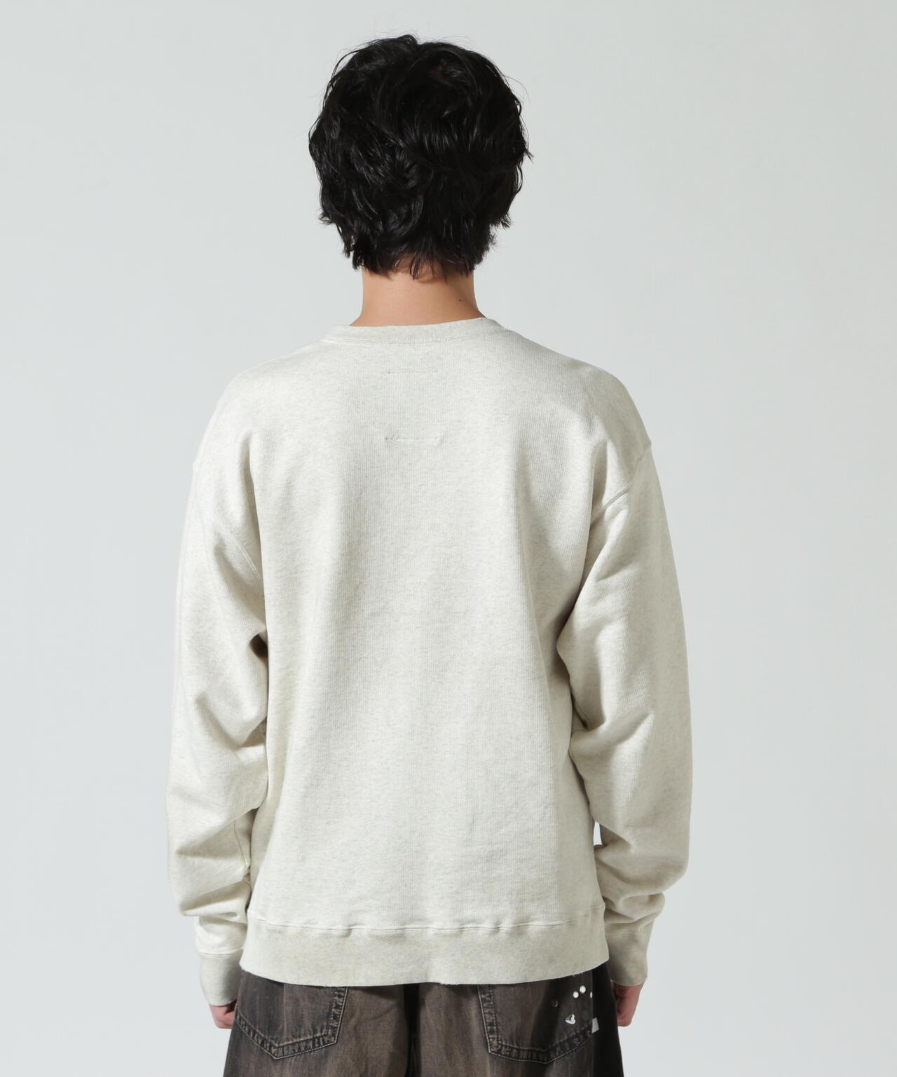 Maison MIHARAYASUHIRO/メゾン ミハラヤスヒロ/EMBELLISHED DISTRESSED SWEATSHIRT
