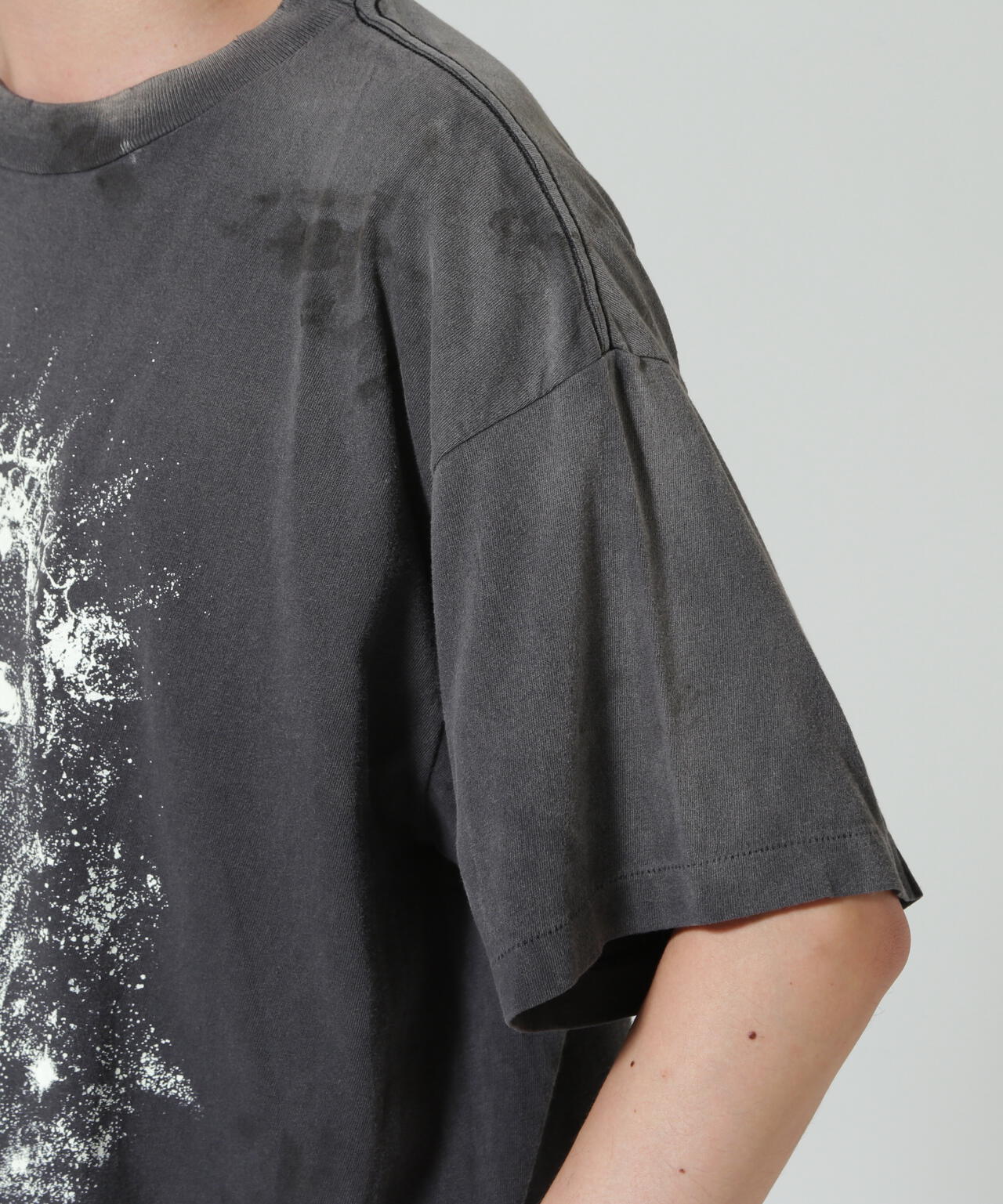 SAINT MICHAEL/セントマイケル/SS_TEE/MARIA/BLACK