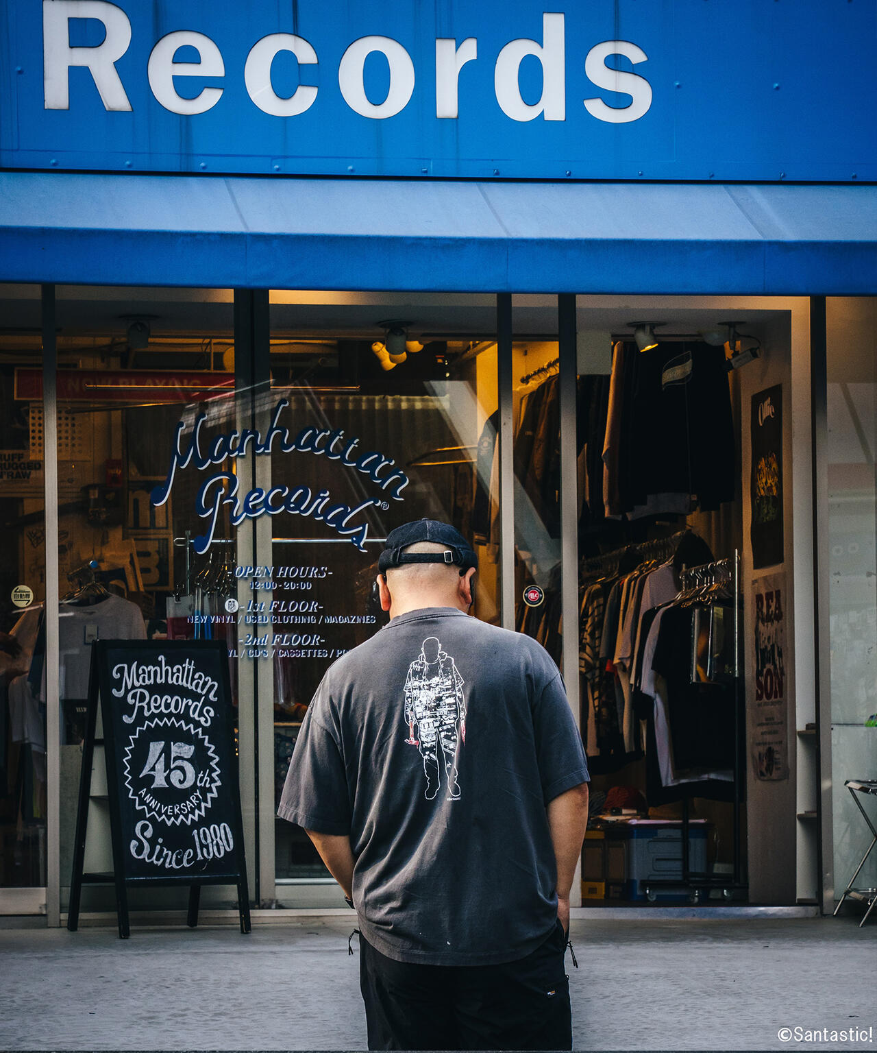 SAINT MICHAEL/セントマイケル/GS_SS TEE/惨家-zange-/BLACK