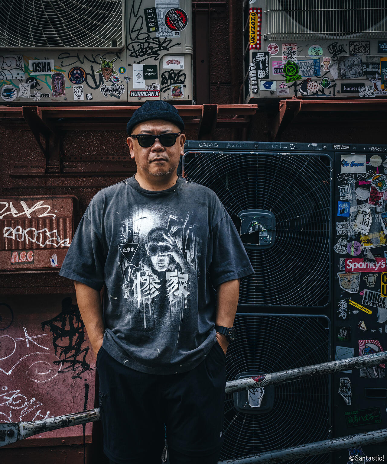 Pinkmanさん専用 SAINT MICHAEL/セントマイケル/GS_SS TEE/惨家-zange-/BLACK | ROYAL