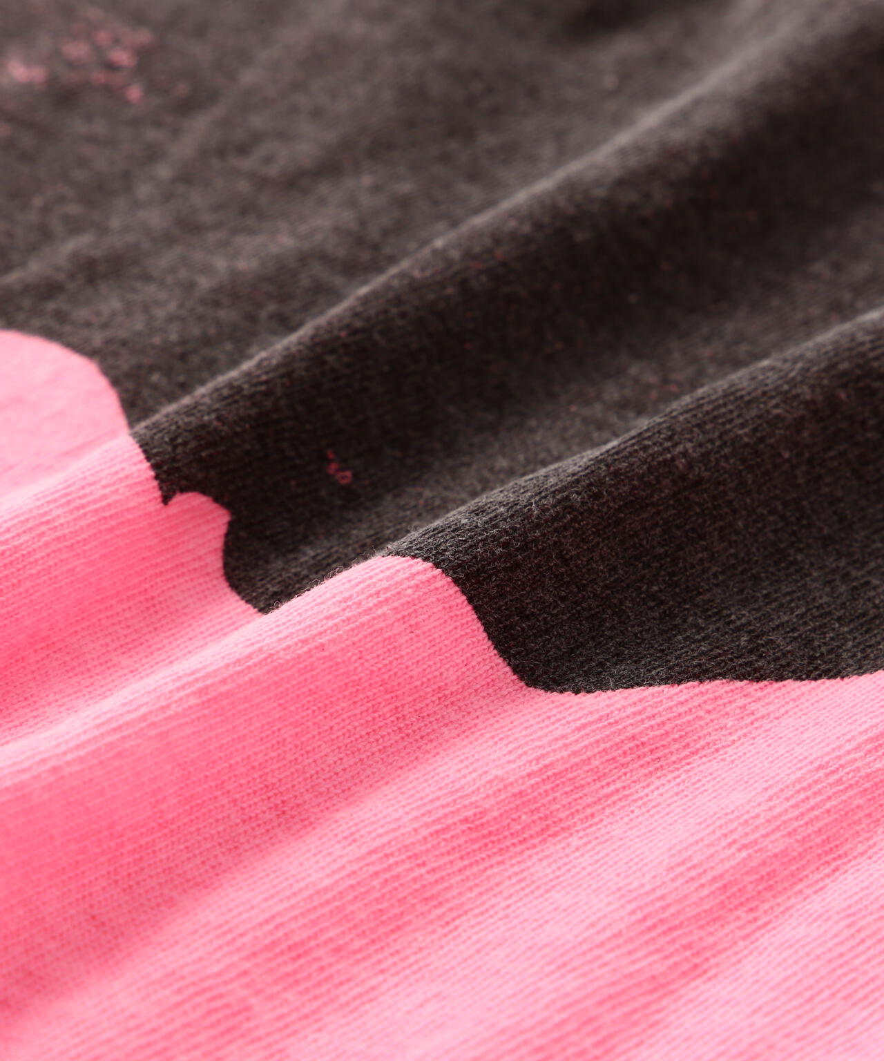 SAINT MICHAEL/セントマイケル/BAPE_SS TEE/HANDPRINT/WHITE×PINK