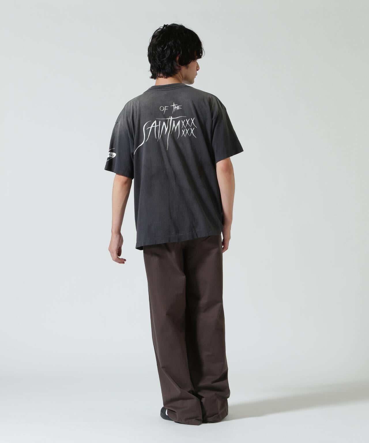 SAINT MICHAEL/セントマイケル/HP_SS TEE/SORCERER'S STONE/BLACK