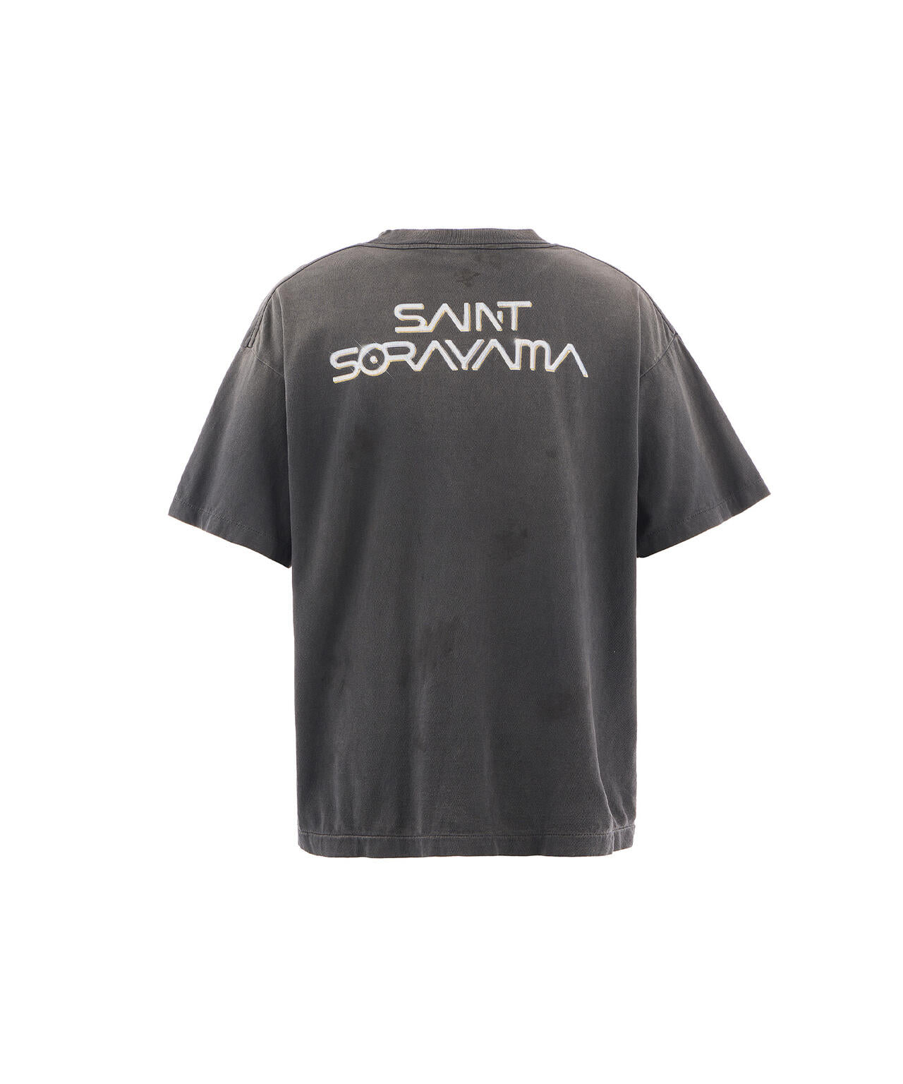 SAINT MICHAEL/セントマイケル/SRYM_SS TEE/T-REX/BLACK | ROYAL FLASH