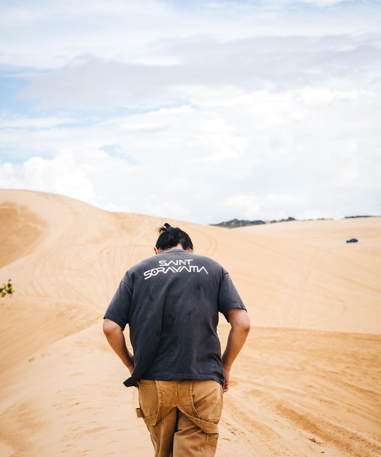 SAINT MICHAEL/セントマイケル/SRYM_SS TEE/T-REX/BLACK | ROYAL FLASH
