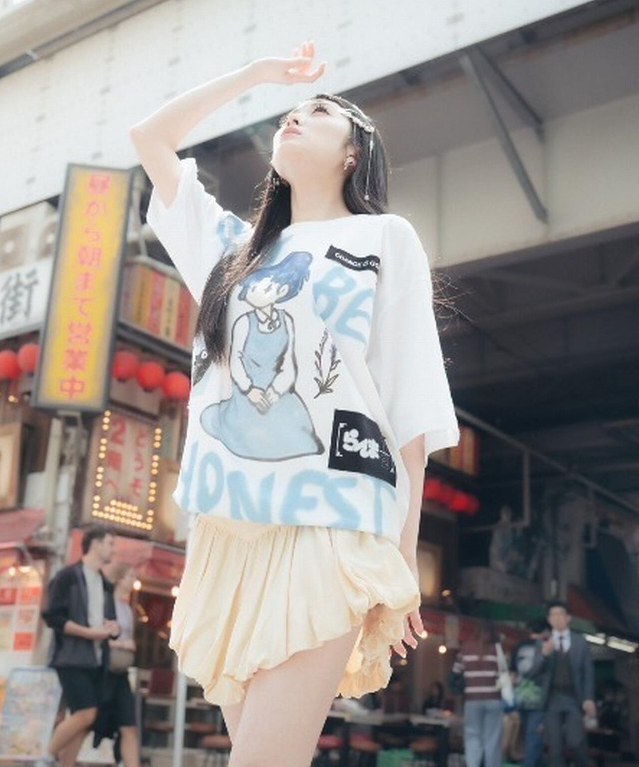 Guernika/ゲルニカ/らんま1/2 Paint T-shirt / 天道あかね | ROYAL