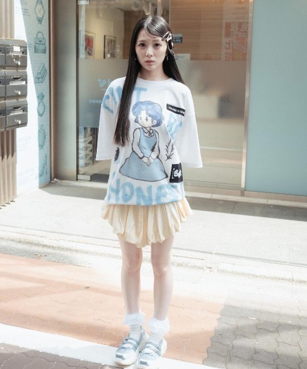 Guernika/ゲルニカ/らんま1/2 Paint T-shirt / 天道あかね | ROYAL