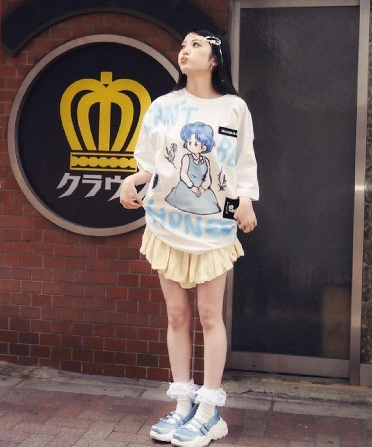 Guernika/ゲルニカ/らんま1/2 Paint T-shirt / 天道あかね | ROYAL