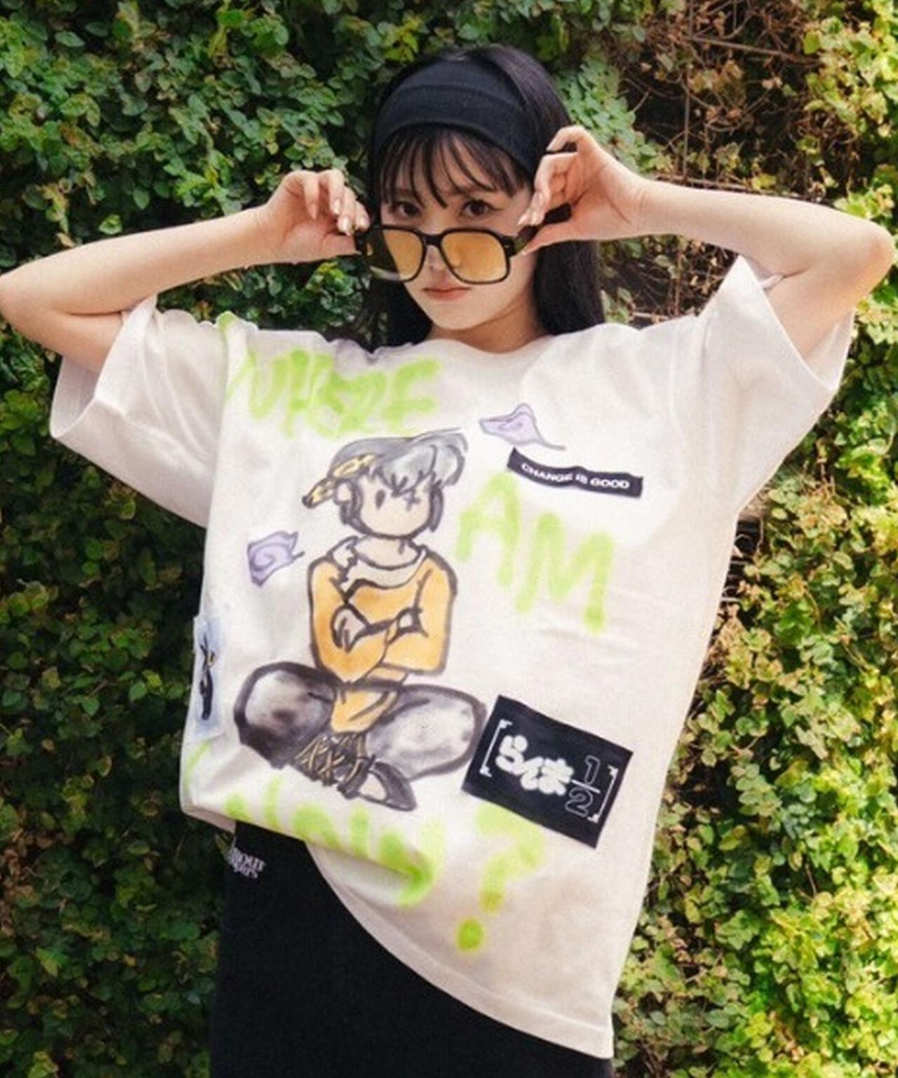 Guernika/ゲルニカ/らんま1/2 Paint T-shirt / 響 良牙 | ROYAL FLASH