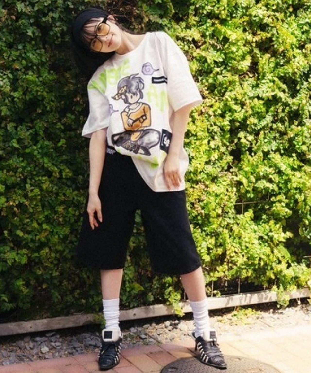 Guernika/ゲルニカ/らんま1/2 Paint T-shirt / 響 良牙 | ROYAL FLASH