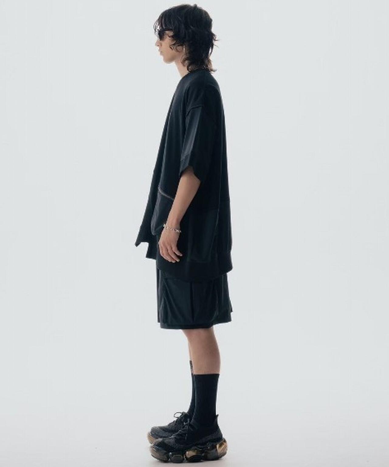 Maison ULA/メゾン ウラ/切り替えTシャツ