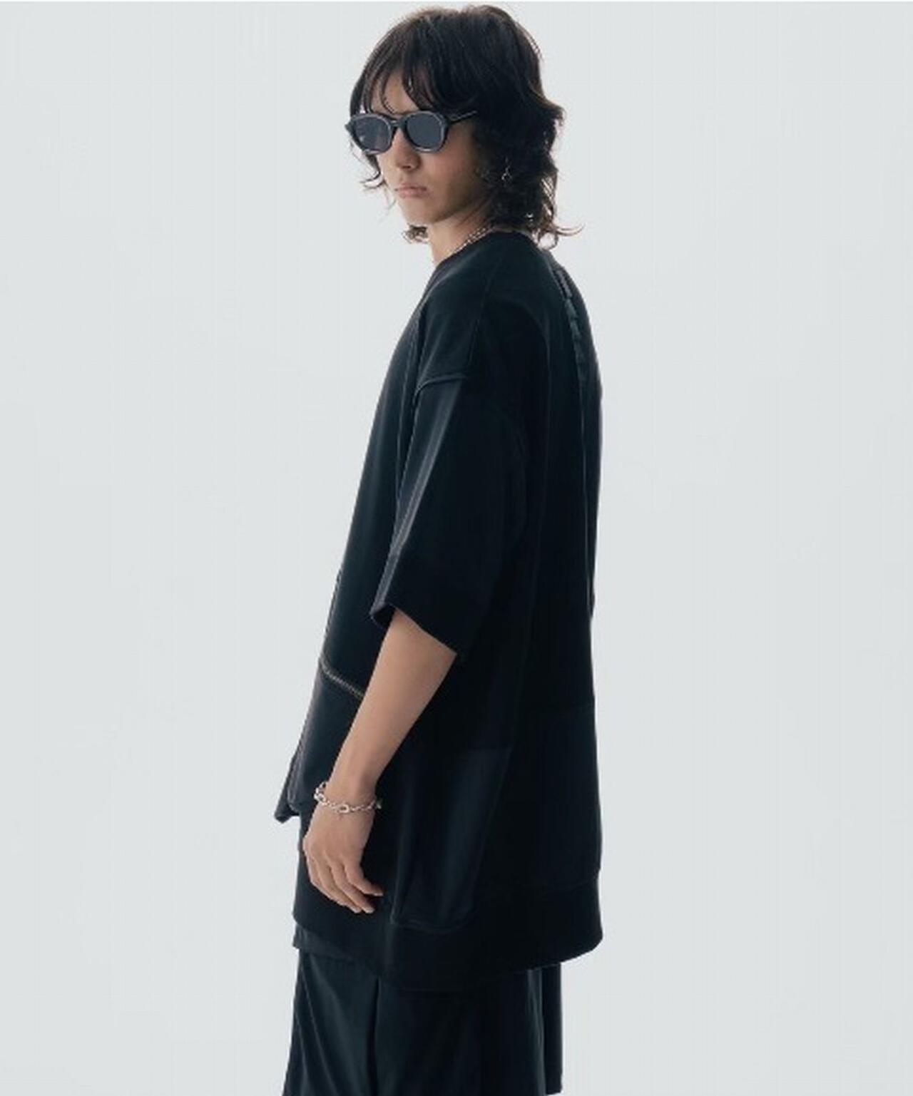 Maison ULA/メゾン ウラ/切り替えTシャツ