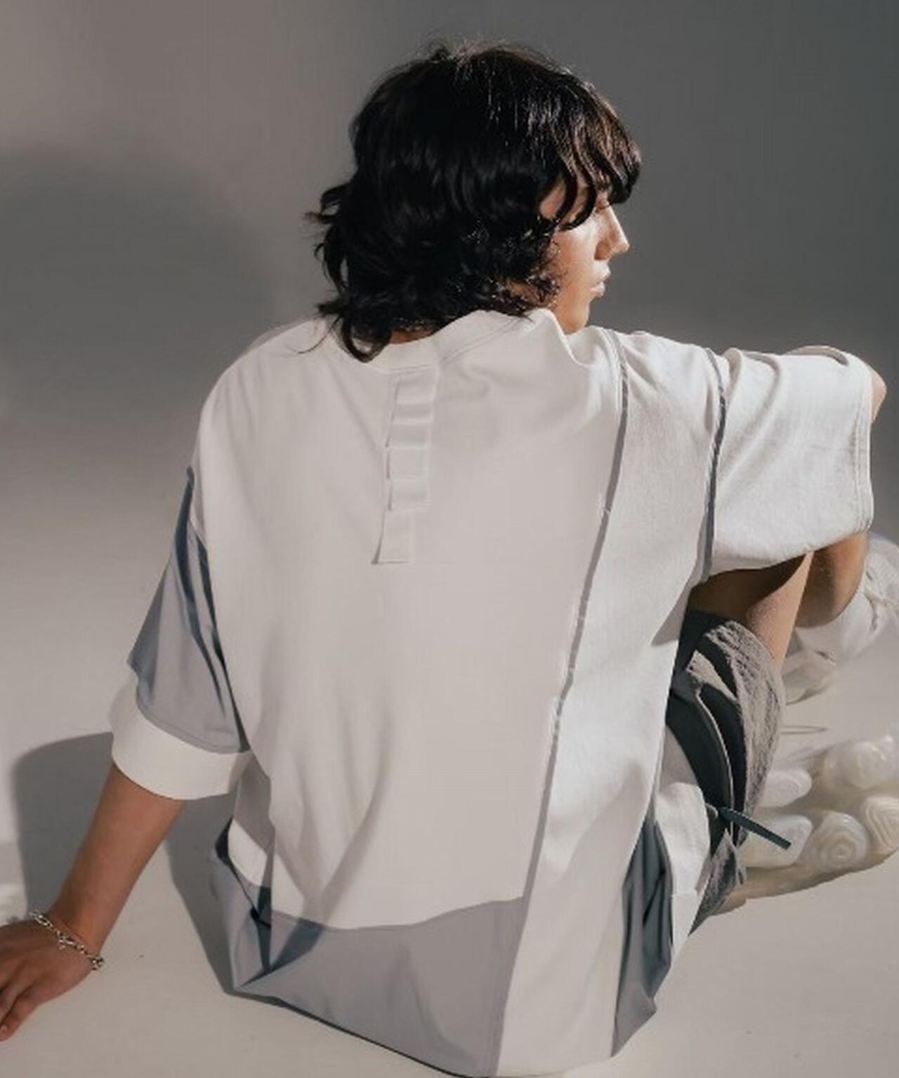 Maison ULA/メゾン ウラ/切り替えTシャツ