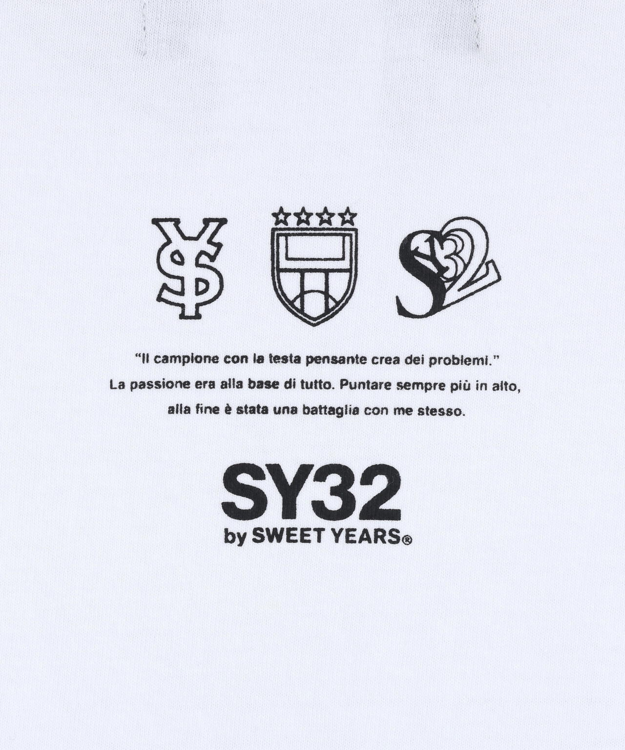 SY32 by SWEET YEARS/エスワイサーティトゥ バイ スィートイヤーズ/SAYLING LOGO TEE
