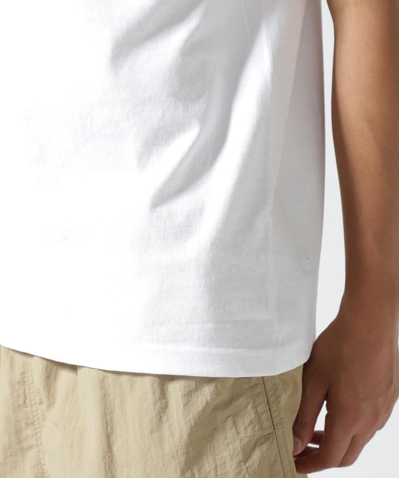 SY32 by SWEET YEARS/エスワイサーティトゥ バイ スィートイヤーズ/CURSIVE LOGO RHINESTONE TE