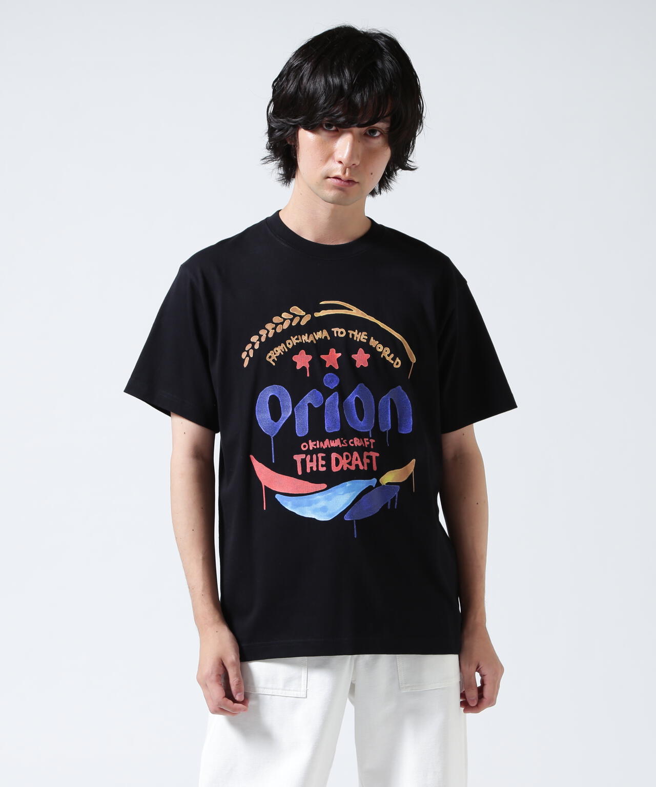 guernika×ORIONBEER/ゲルニカ×オリオンビール/ORION THE DRAFT ART PRINT T-SHIRT