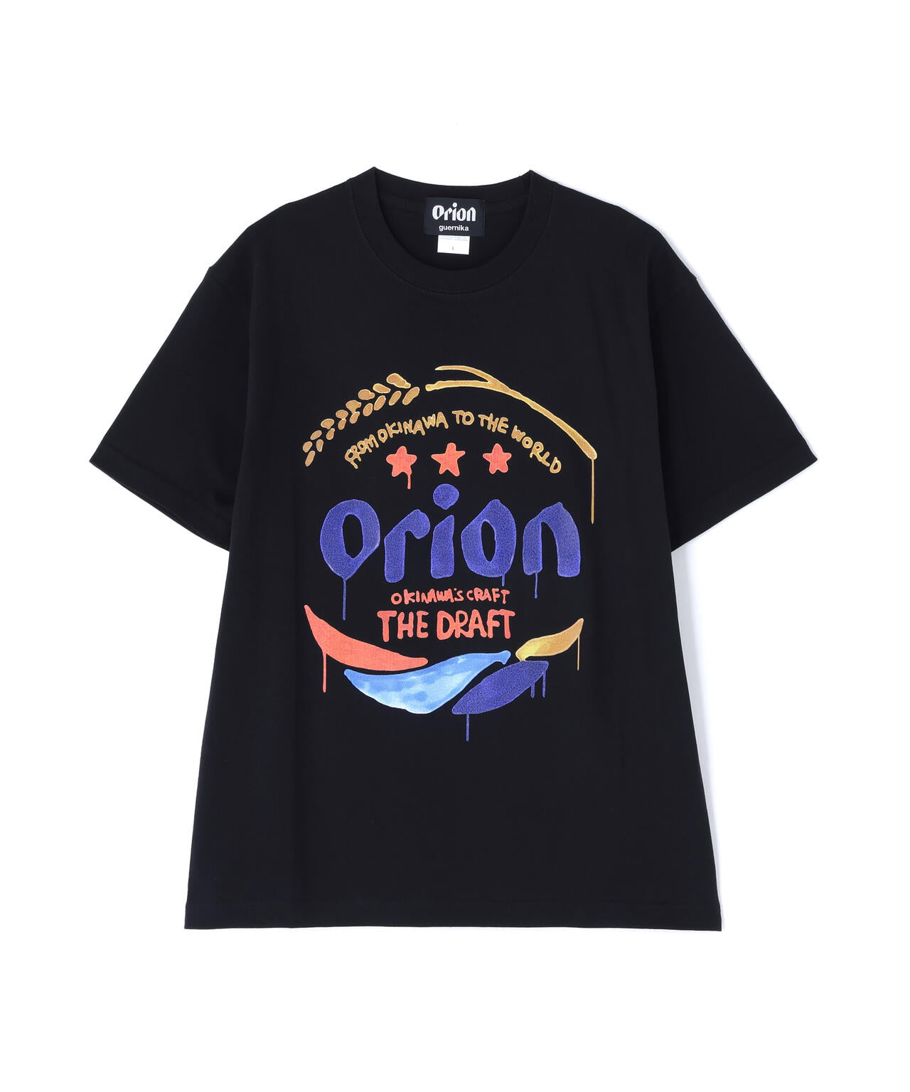 guernika×ORIONBEER/ゲルニカ×オリオンビール/ORION THE DRAFT ART PRINT T-SHIRT