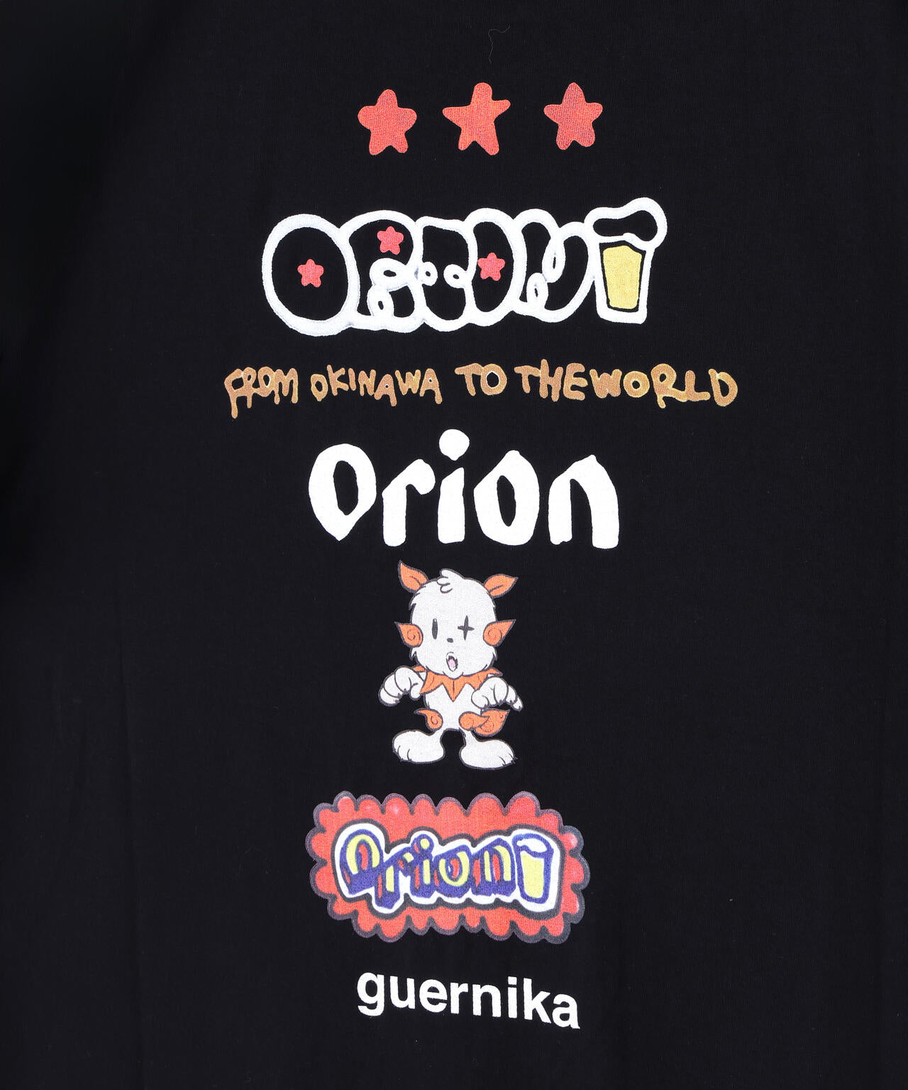 guernika×ORIONBEER/ゲルニカ×オリオンビール/ORION THE DRAFT ART PRINT T-SHIRT