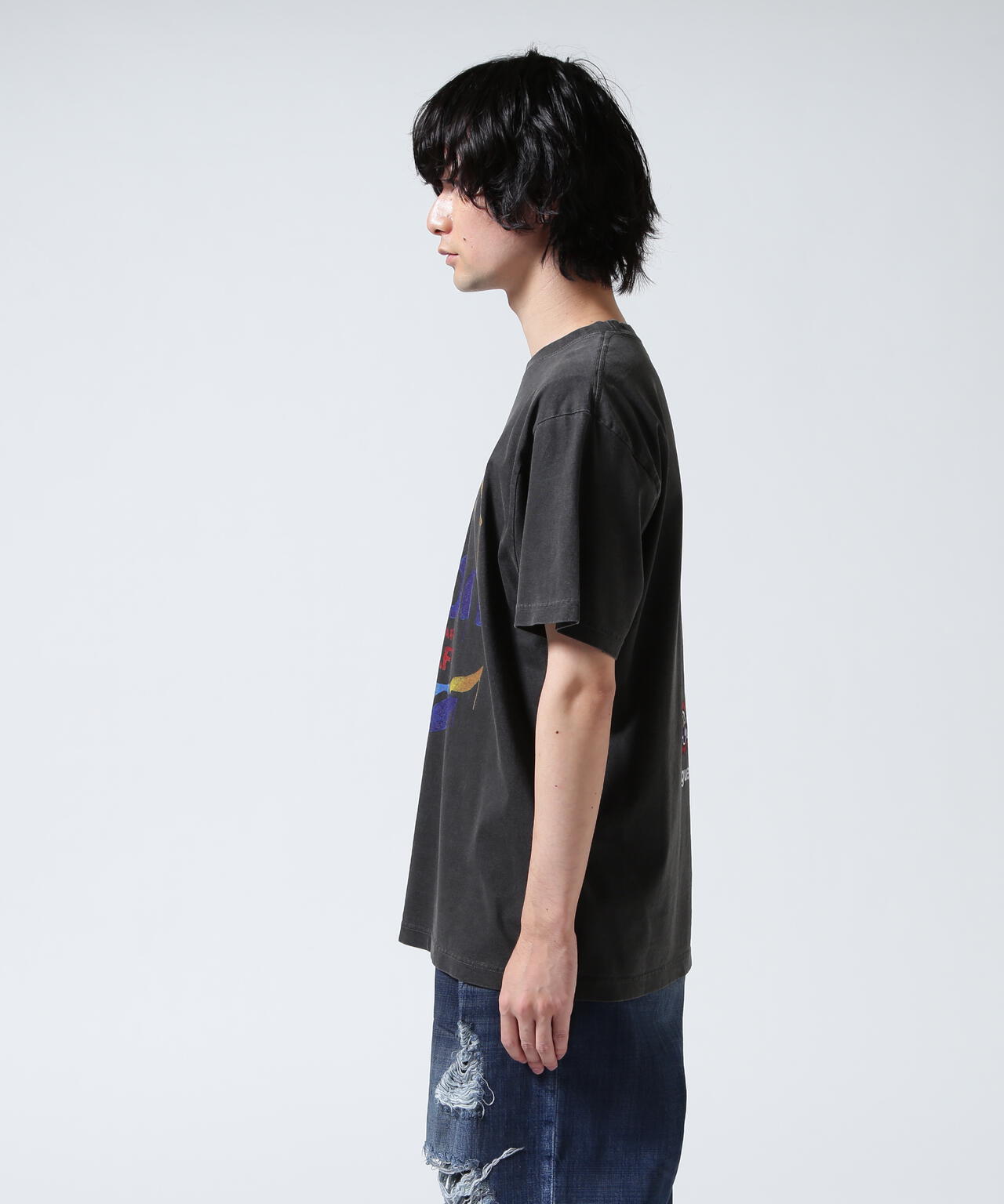 guernika×ORIONBEER/ORION THE DRAFT ART PRINT T-SHIRT (SPECIAL VINTAGE)