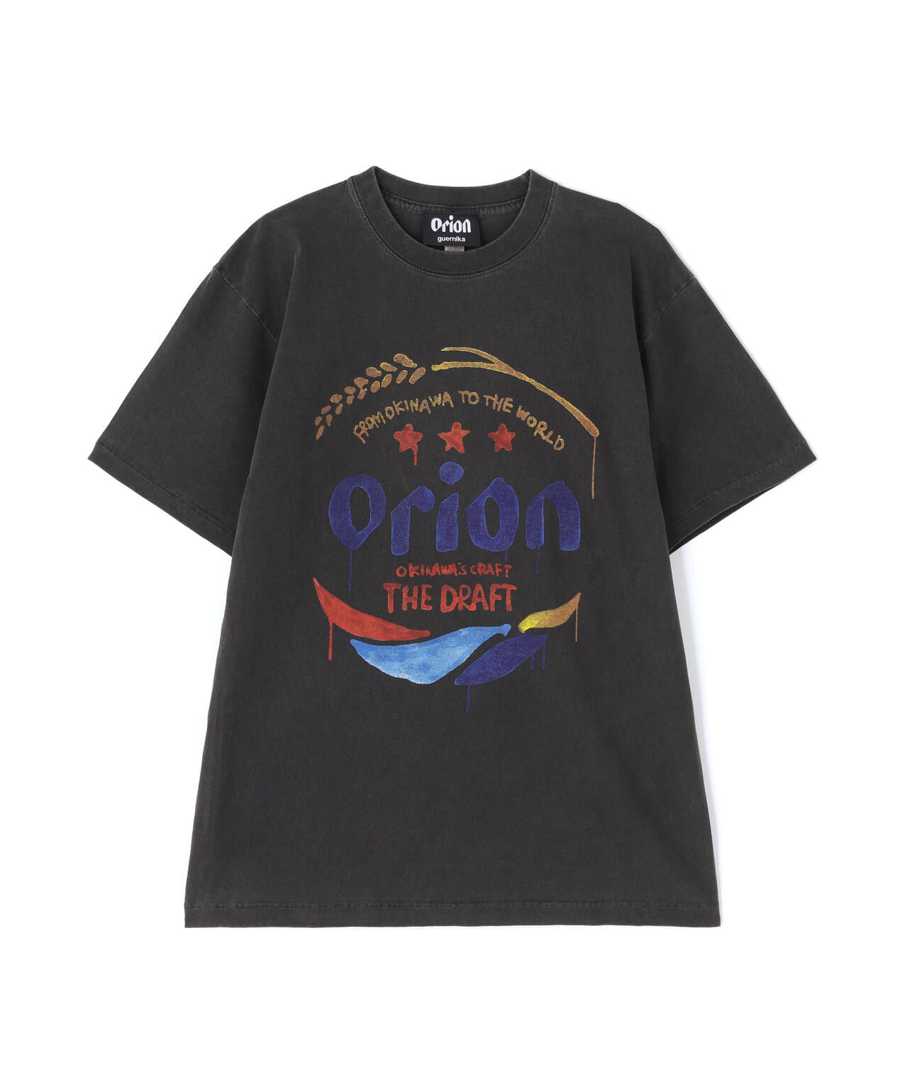 ロイヤルフラッシュ（ FLASH）/guernika×ORIONBEER／ORION THE DRAFT ART PRINT T−SHI guernika×ORIONBEER/ORION THE DRAFT ART PRINT T-SHIRT (SPECIAL
