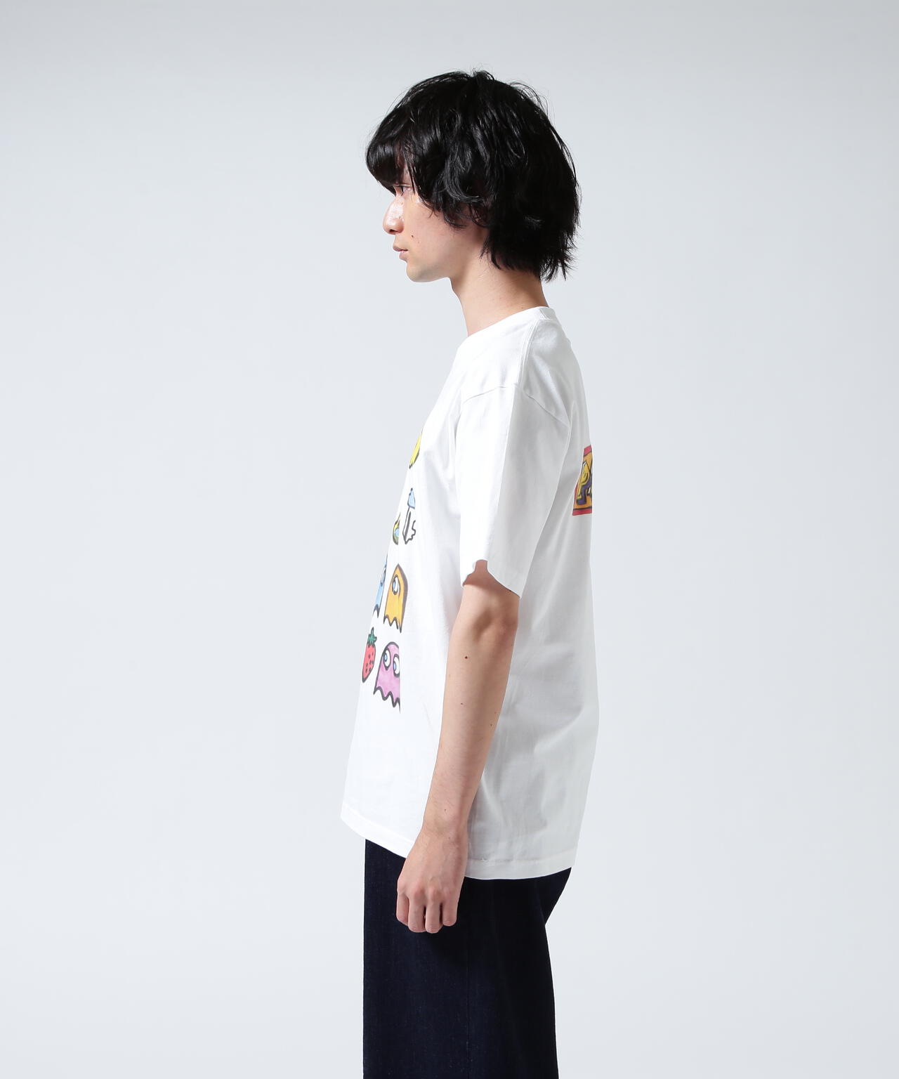 guernika×パックマン/PAC-MAN PAINT T-SHIRT/PAC-MAN CHARACTERS