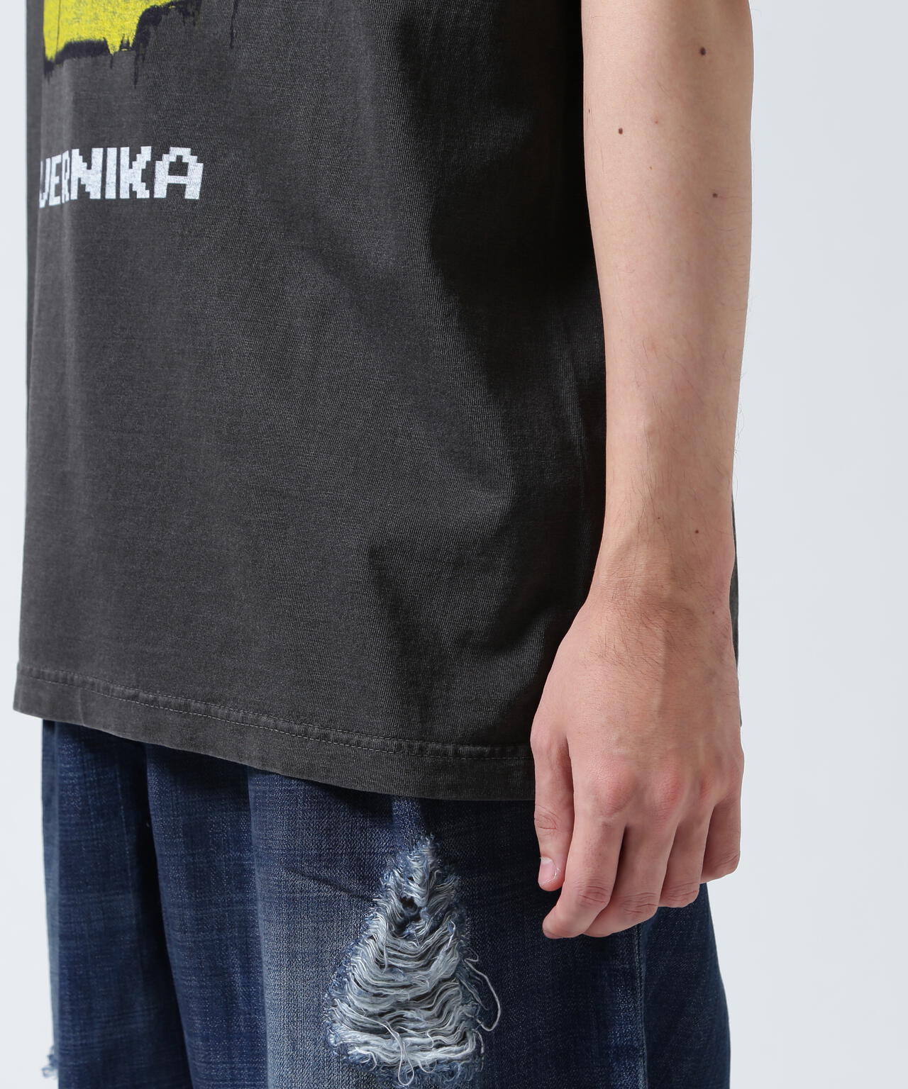 guernika×パックマン/PAC-MAN VINTAGE STYIL T-SHIRT