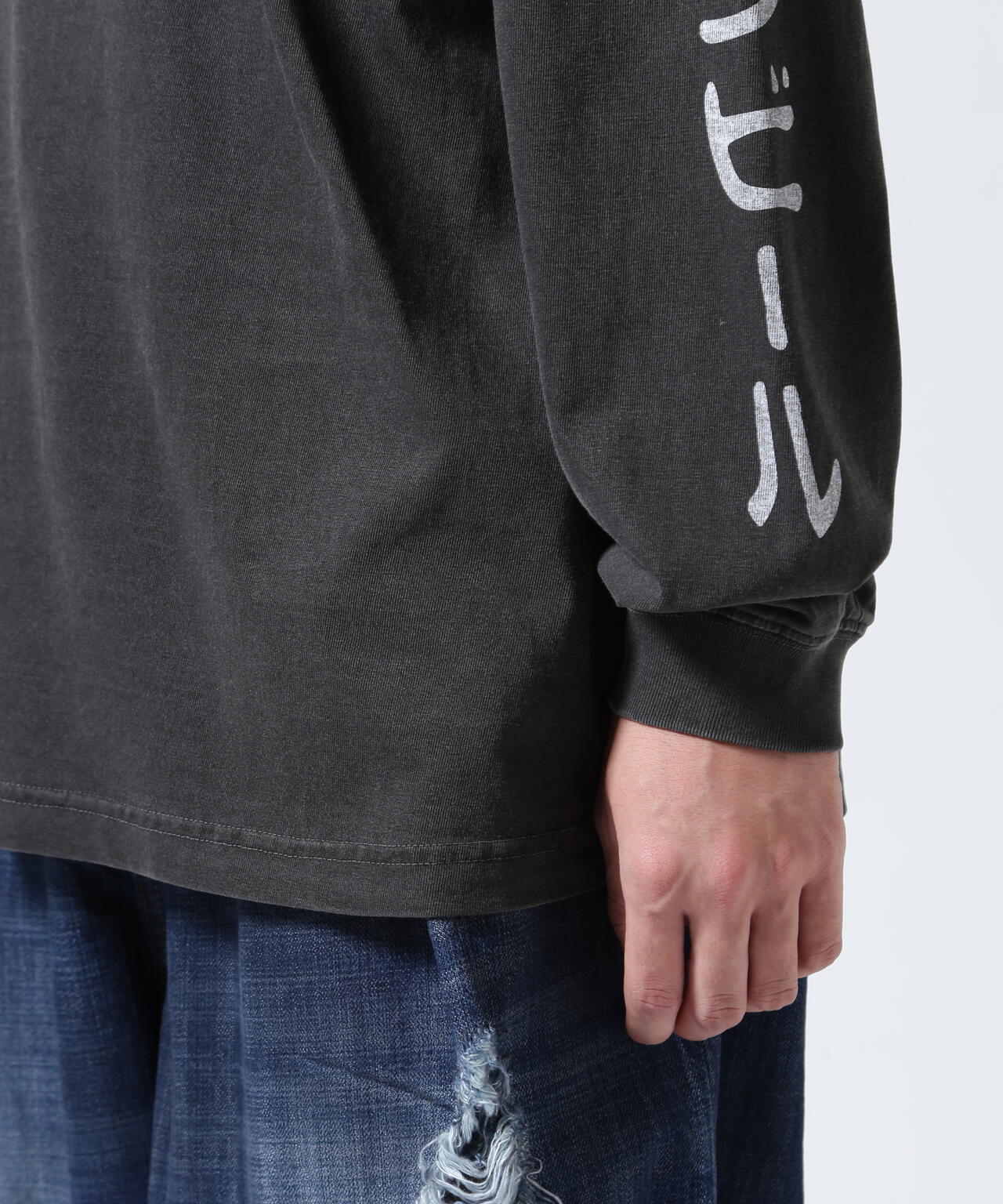 guernika/ゲルニカ/ORION THE DRAFT ART PRINT L/S T-SHIRTS (SPECIAL VINTAGE)