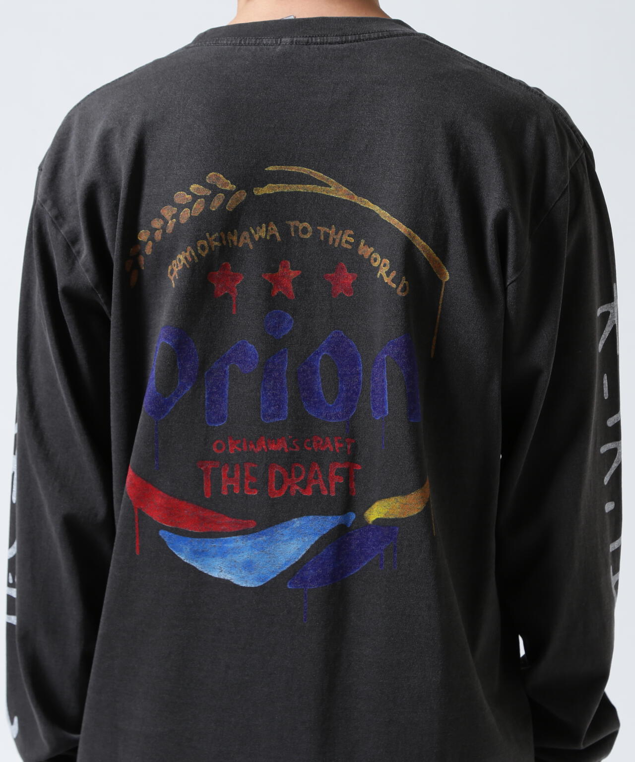 guernika/ゲルニカ/ORION THE DRAFT ART PRINT L/S T-SHIRTS (SPECIAL VINTAGE)