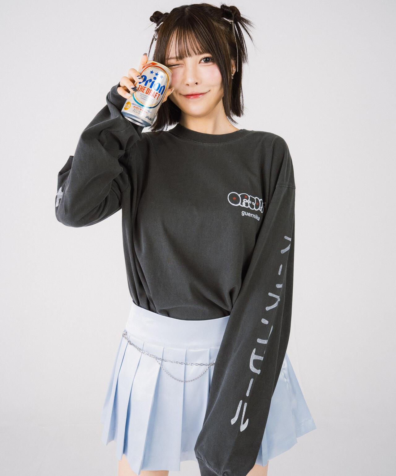 guernika/ゲルニカ/ORION THE DRAFT ART PRINT L/S T-SHIRTS (SPECIAL VINTAGE)