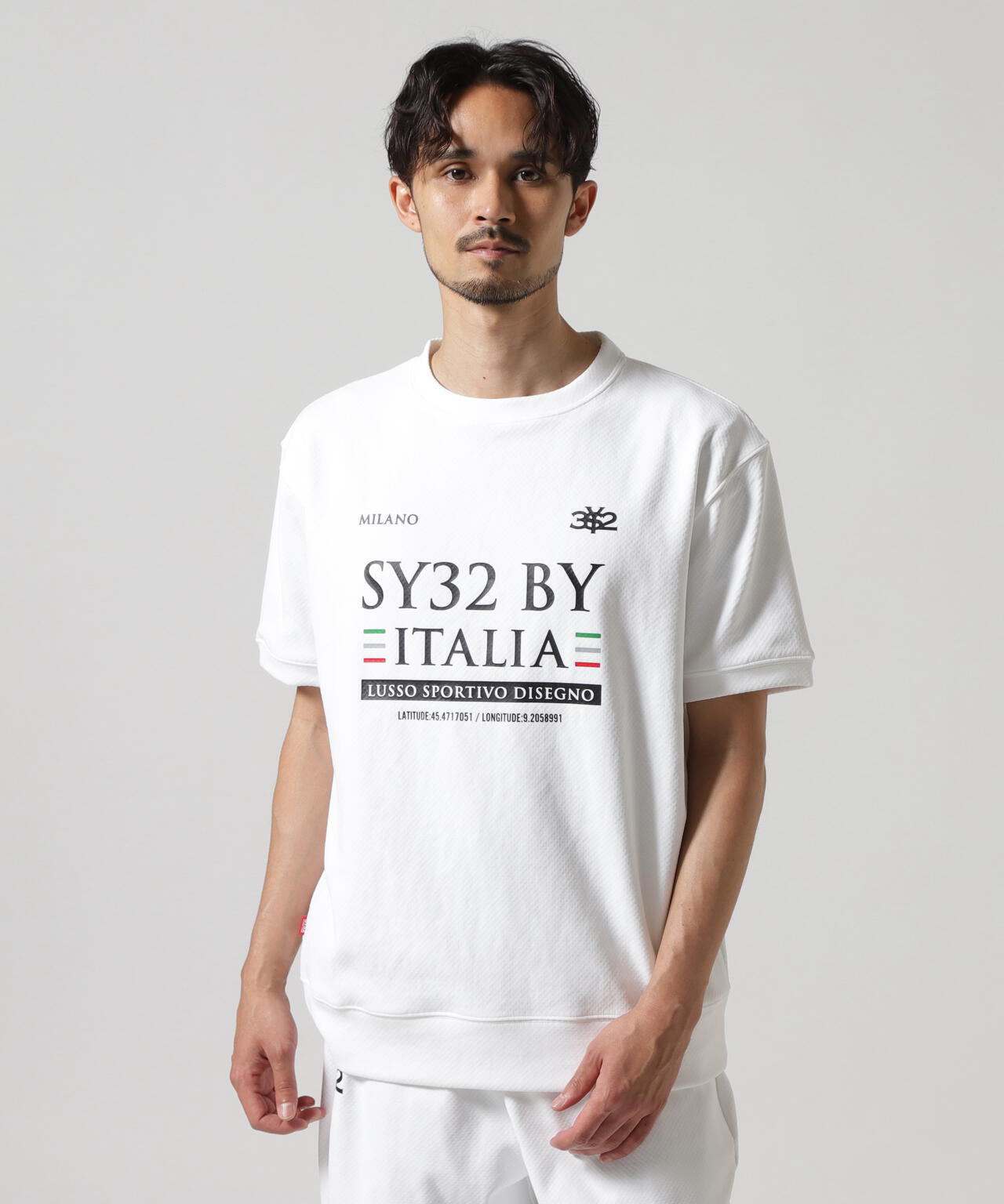 SY32 by SWEET YEARS/エスワイサーティトゥ バイ スィートイヤーズ/SPIRAL KNIT TEE