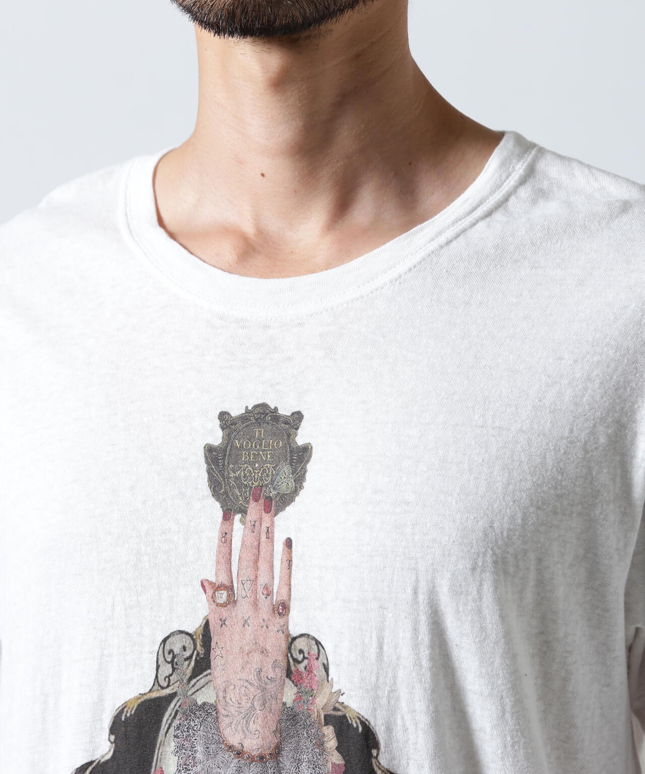 SHARE SPIRIT/シェアースピリット/White Hand Eye Tee