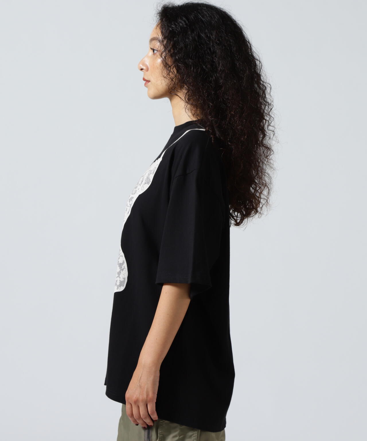 ANNA SUI NYC/アナ スイ エヌワイシー/ランジェリープリントBIG Tシャツ