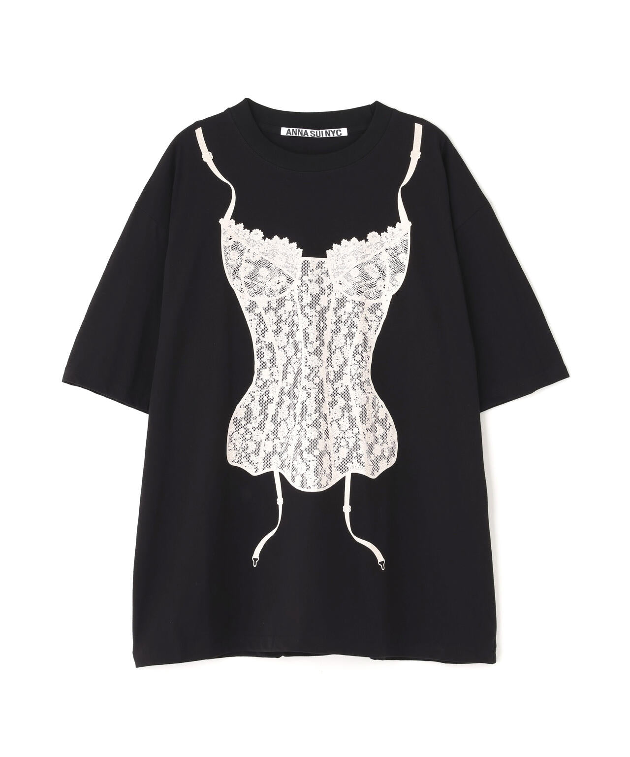 ANNA SUI NYC/アナ スイ エヌワイシー/ランジェリープリントBIG Tシャツ
