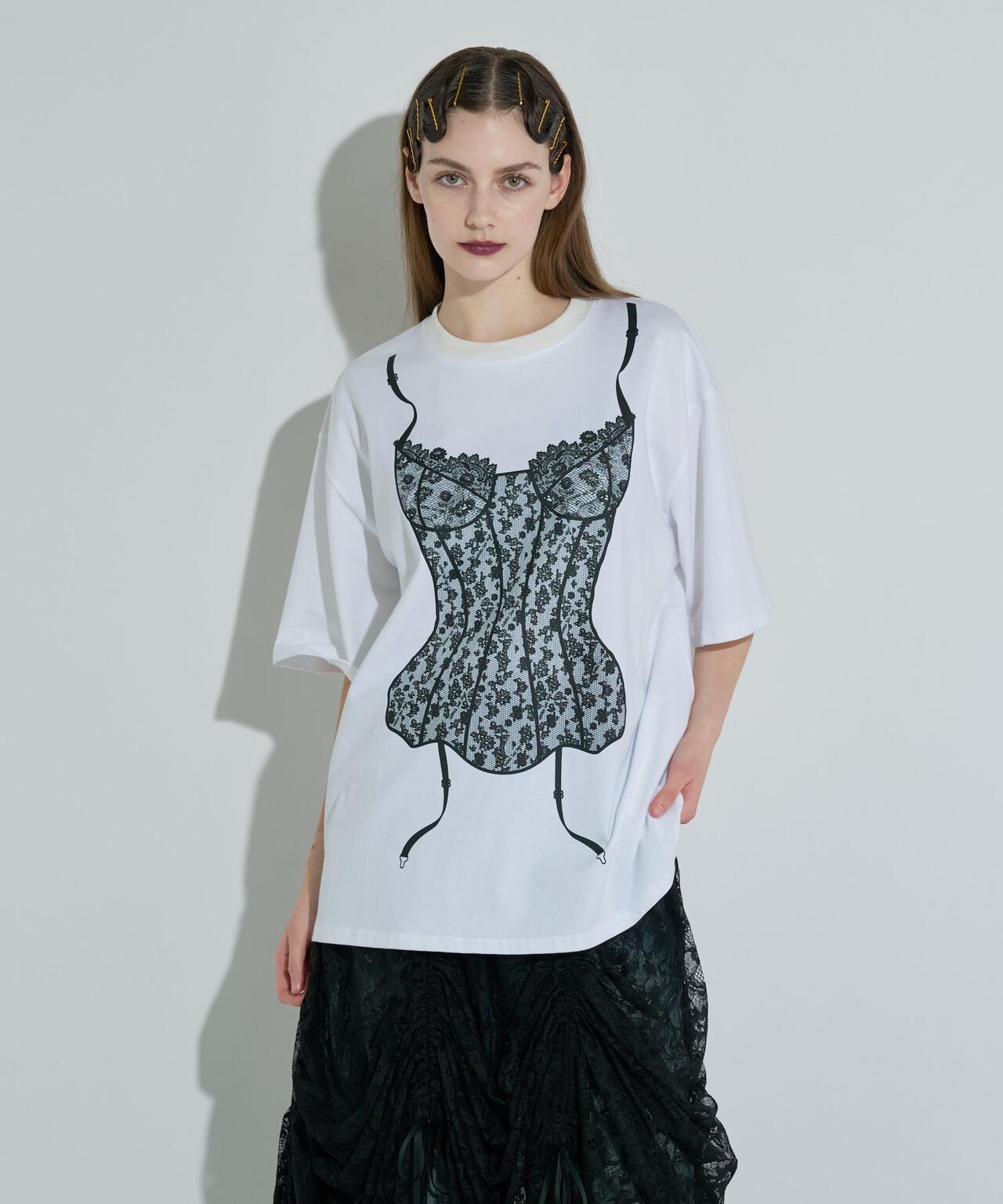 ANNA SUI NYC/アナ スイ エヌワイシー/ランジェリープリントBIG T