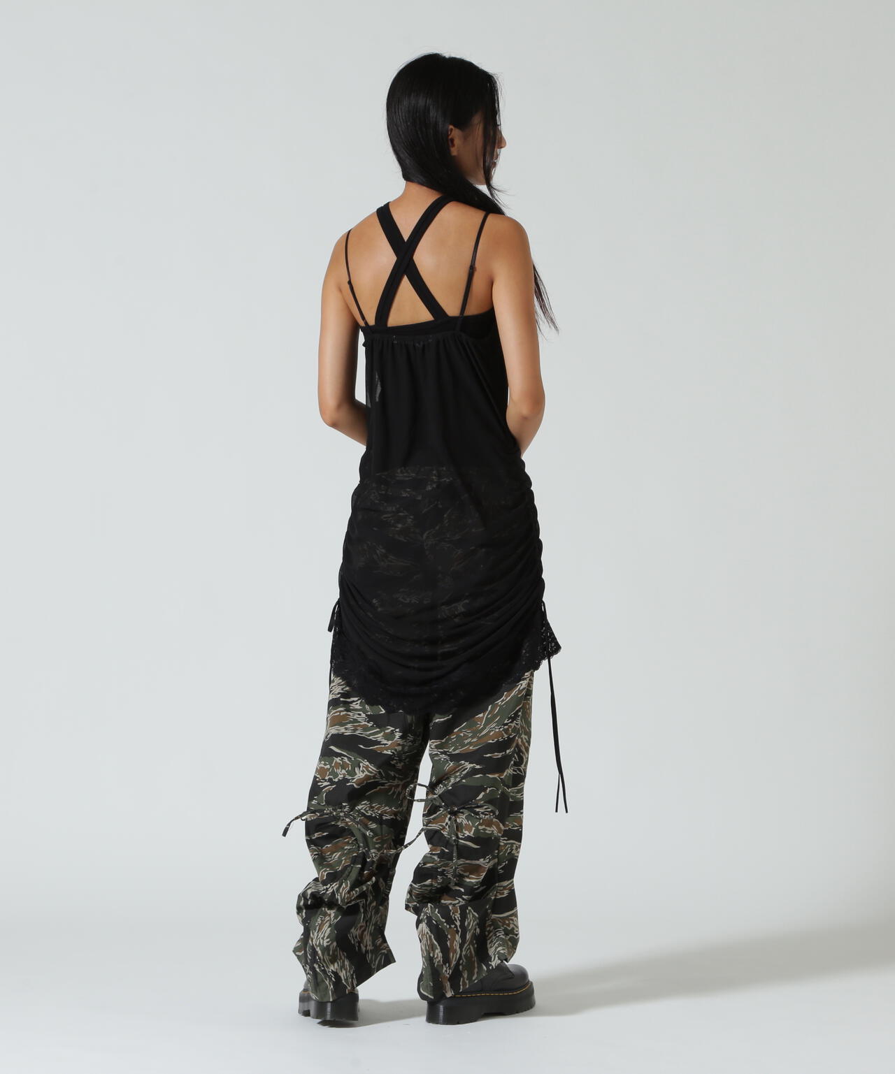 ANNA SUI NYC/アナ スイ エヌワイシー/サイドリボンシアーキャミ